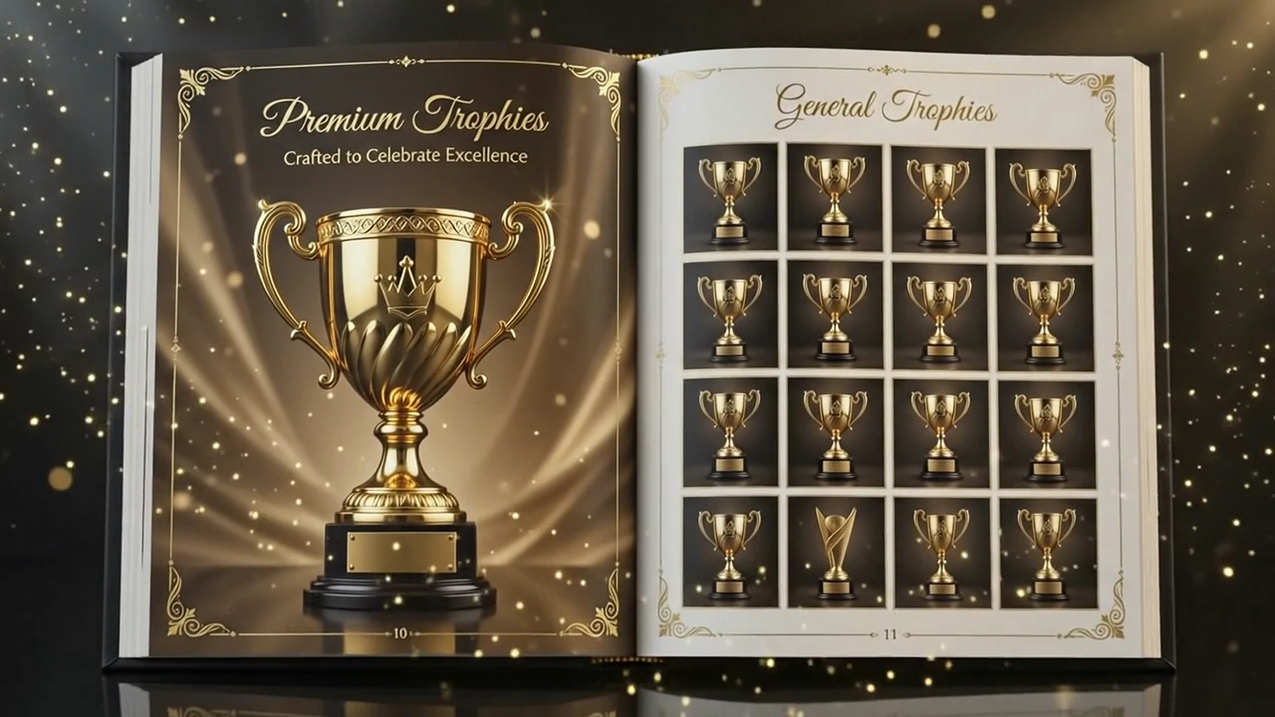 Premium Trophies and General Trophies — open catalogue